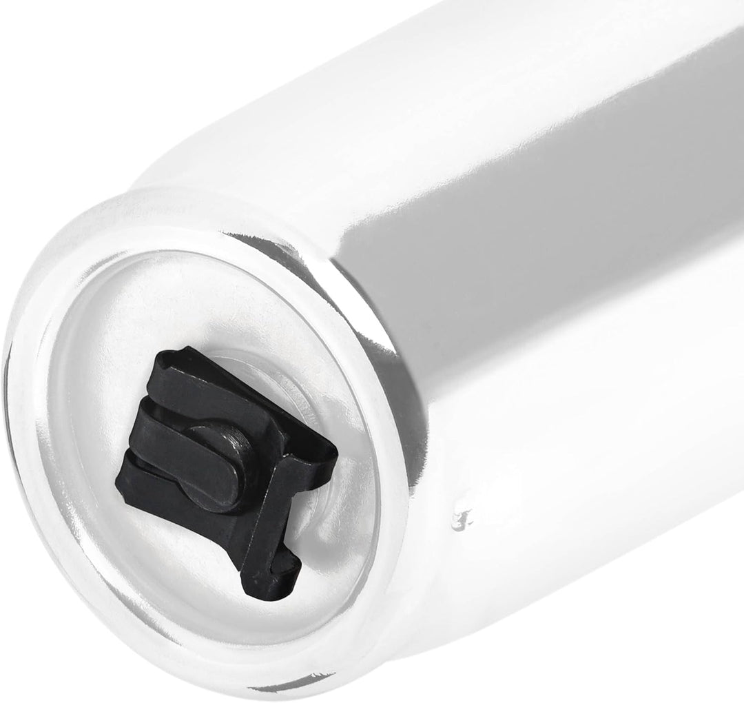 CLP Gaslift für Barhocker | Gasdruckfeder | Ersatz - Gasdruckdämpfer, Farbe:weiss, Weiss