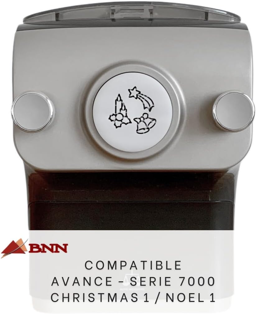 BNN - Avance/Serie 7000 - Weihnachten 1 APNOEL01 Pasta Disc kompatibel mit Philips Pasta Maker Avanc