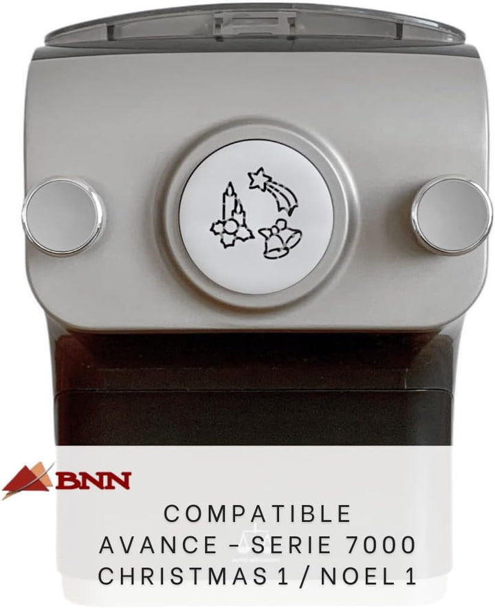 BNN - Avance/Serie 7000 - Weihnachten 1 APNOEL01 Pasta Disc kompatibel mit Philips Pasta Maker Avanc