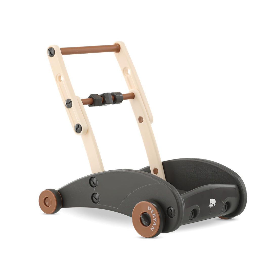DERYAN Mace 2-in-1 Lauflernwagen für Babys – Klappbarer Baby Walker mit Sicherheitsbremse – Ergonomi
