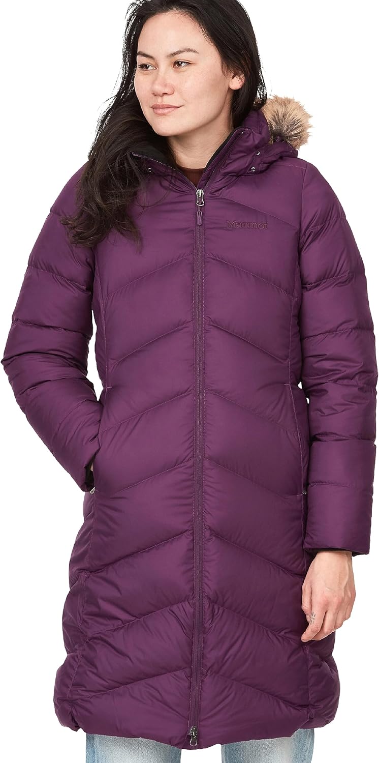 Marmot Damen Wm's Montreaux Coat, Leichte Daunenjacke, 700 Fill-Power, warmer Parka, stylisher Winte