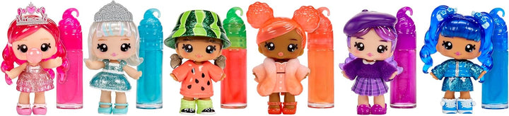YUMMILAND Lipgloss Puppe - Bianca Bubblegum - Duftende Puppe mit DIY Lipgloss-Set - Geeignet für Kin