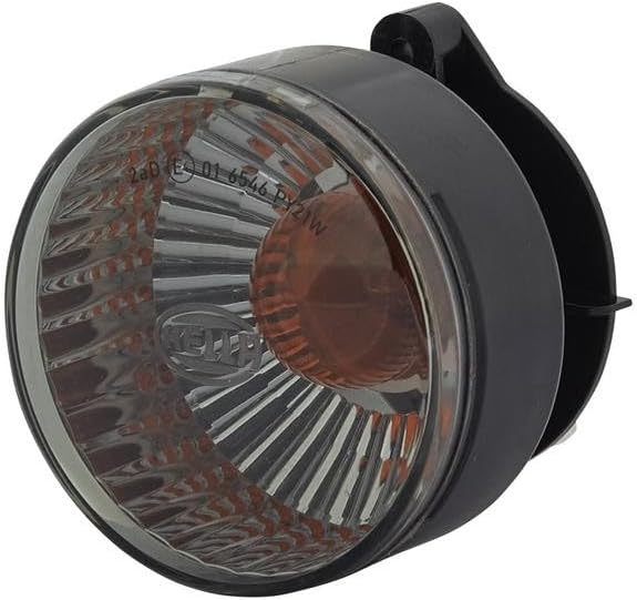 HELLA - Blinkleuchte - Halogen - 12V - Einbau/Schraubanschluss - Lichtscheibenfarbe: grau - links/re