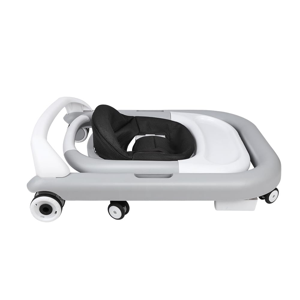 Lauflernhilfe für Babys mit interaktivem Multiaktivitäts-Tablett mit abnehmbarer Musik, höhenverstel