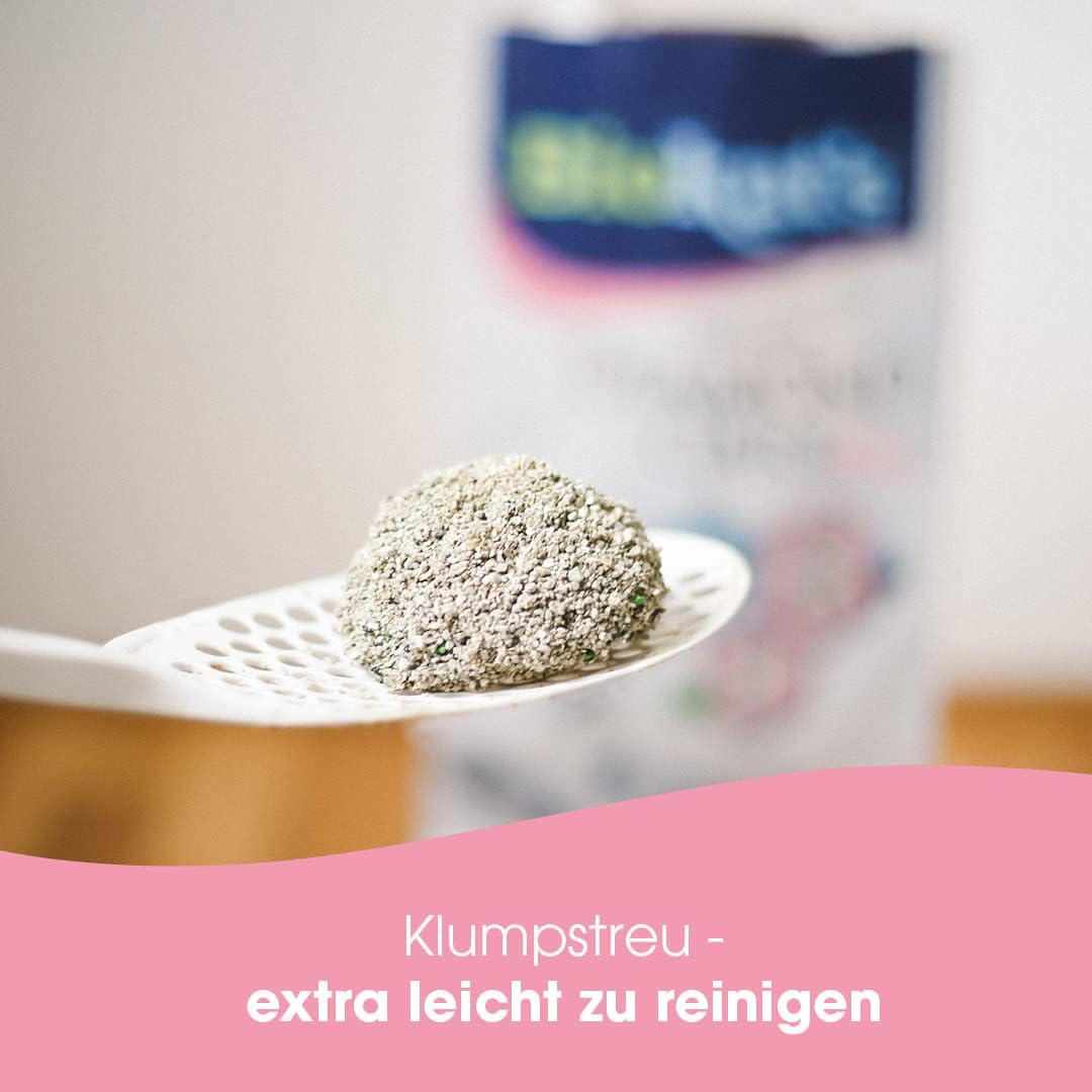 Biokat's Diamond Care Fresh Katzenstreu mit Babypuder-Duft - Feine Klumpstreu aus Bentonit mit Aktiv