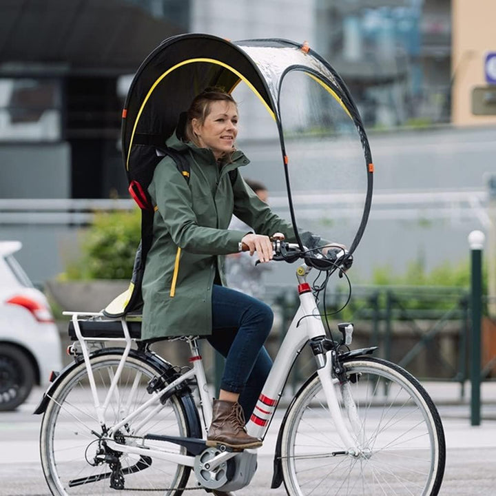 Bub-up Regenschutz für Fahrrad, ersetzt Regenbekleidung (wasserdicht, jacke, regencape, regenponcho,