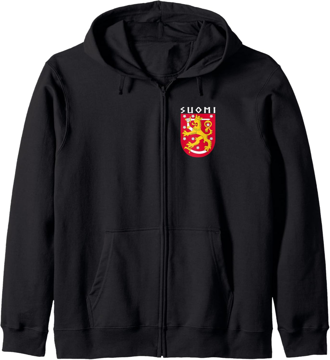 Suomi Finnish Coat Of Arms Souvenir Cool Republic Of Finland Kapuzenjacke