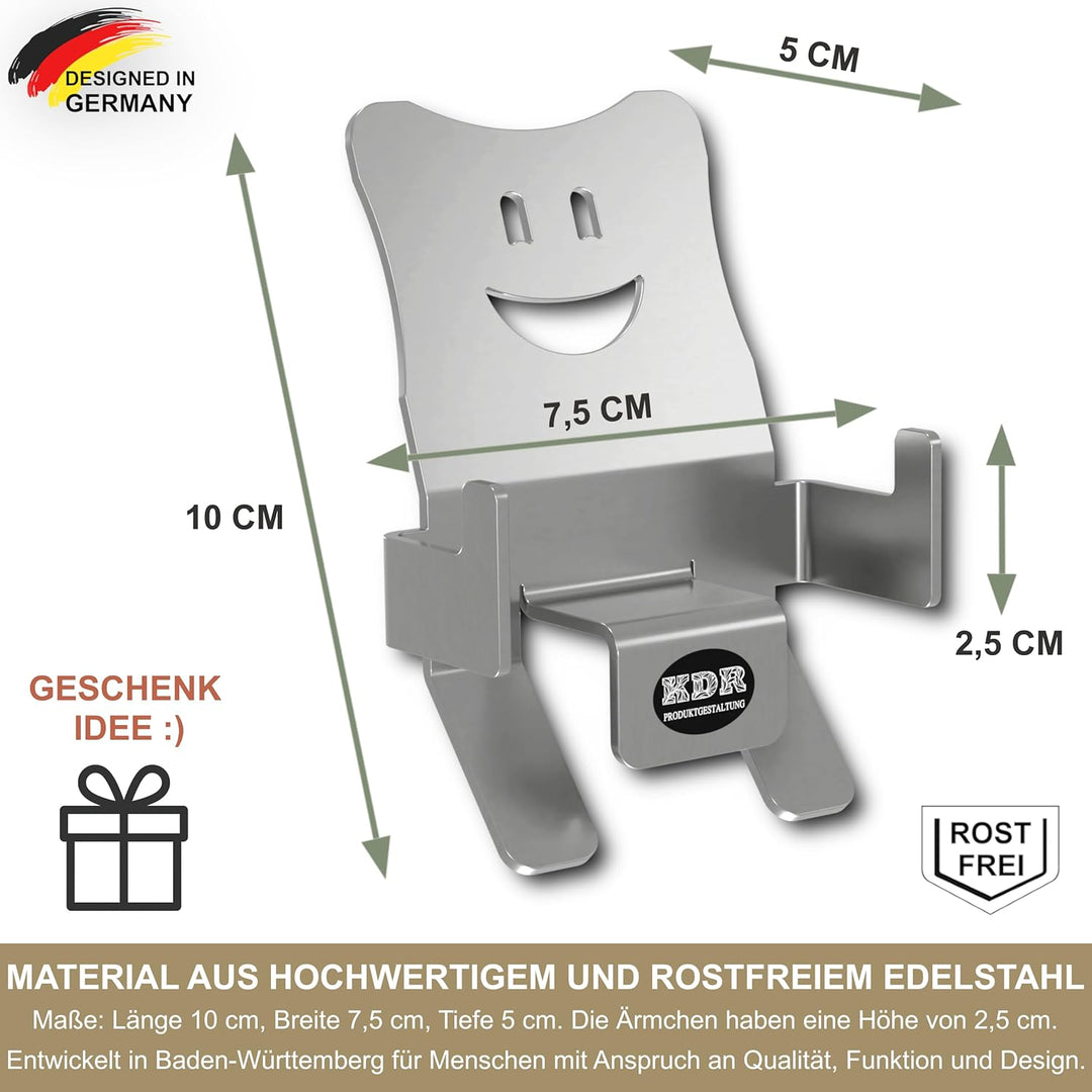 KDR Produktgestaltung Topfdeckelhalter praktischer und platzsparender Küchenhelfer Deckelhalter Topf