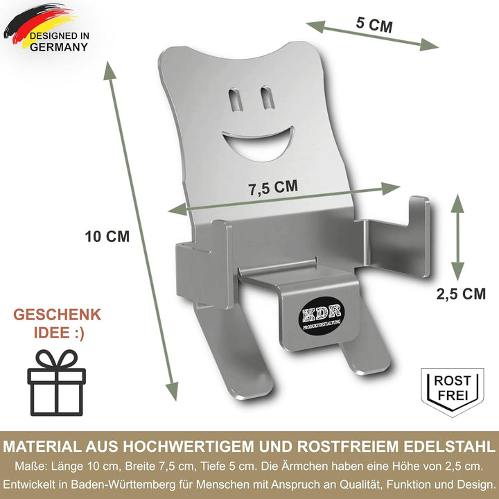 KDR Produktgestaltung Topfdeckelhalter praktischer und platzsparender Küchenhelfer Deckelhalter Topf