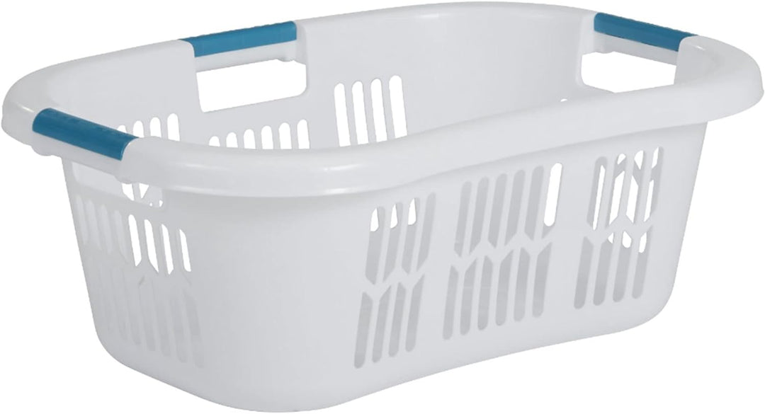 Rubbermaid FG299587WHTRB Wäschekorb, 2,1 Hülse Kleiner Hüftkorb., Kleiner Hüftkorb.