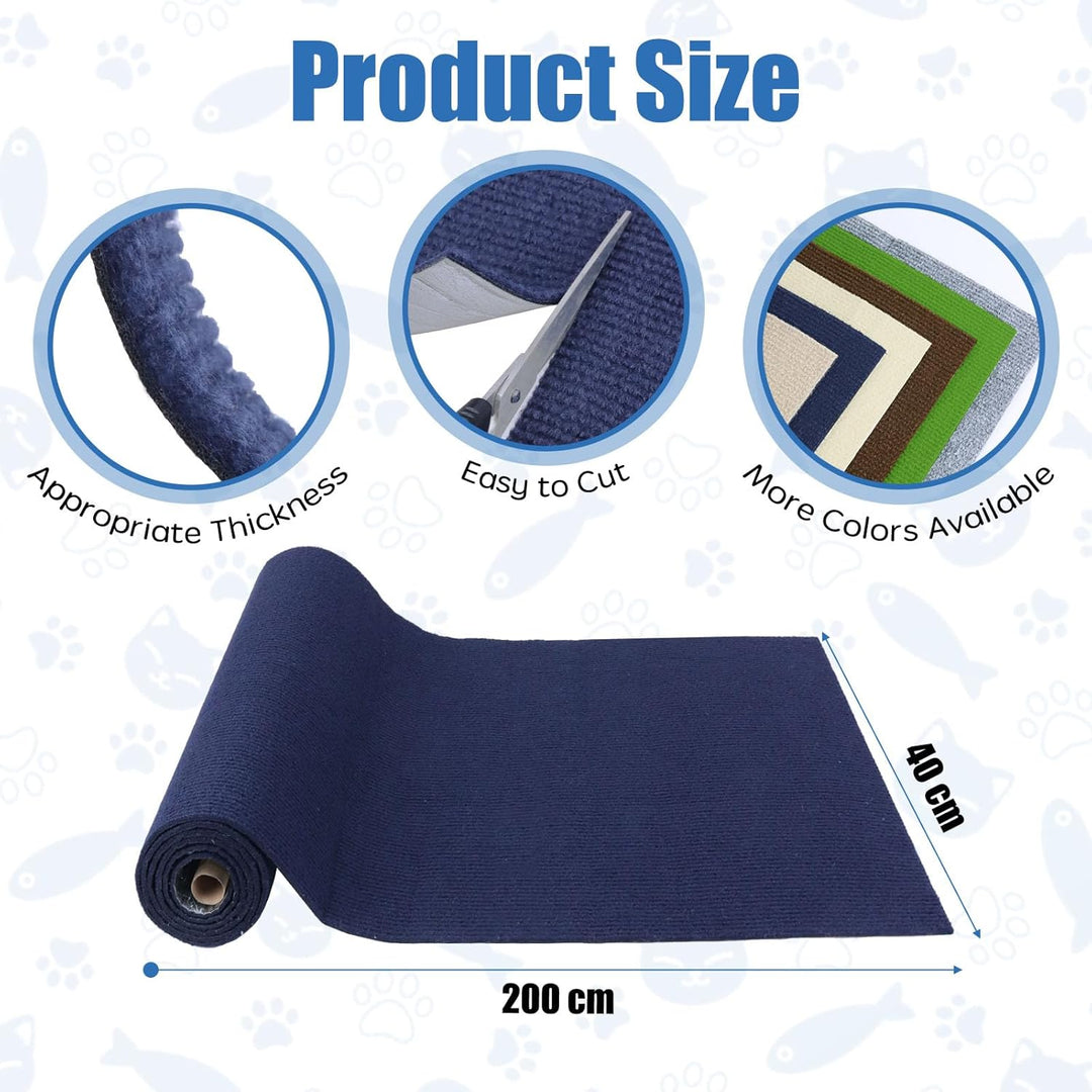 Kratzteppich selbstklebend Kratzmatte Katze Sofa Kratzbretter Katze Wand Kratzbrett Katzen Katzenwan
