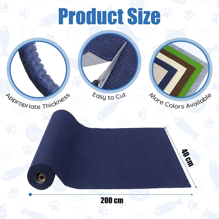 Kratzteppich selbstklebend Kratzmatte Katze Sofa Kratzbretter Katze Wand Kratzbrett Katzen Katzenwan