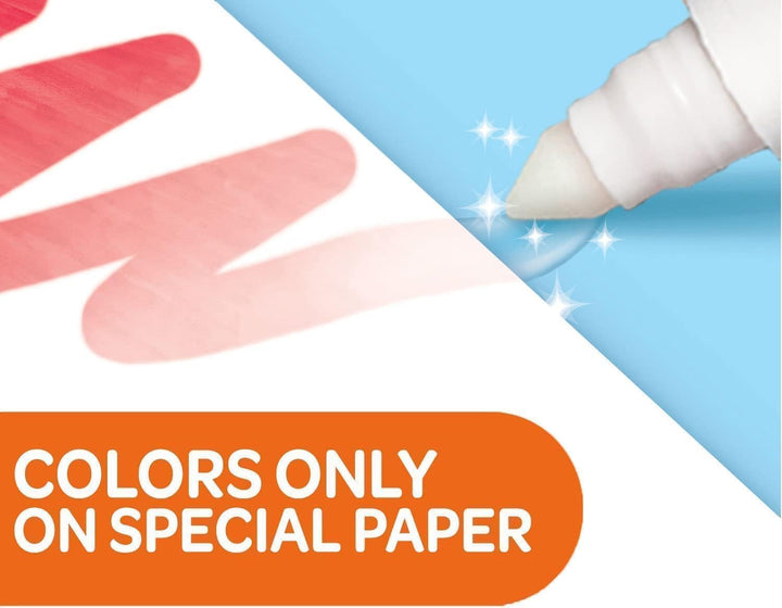 CRAYOLA Color Wonder, Magic Light Brush Bluey, Nicht fleckendes Malset | Kreative Beschäftigung und