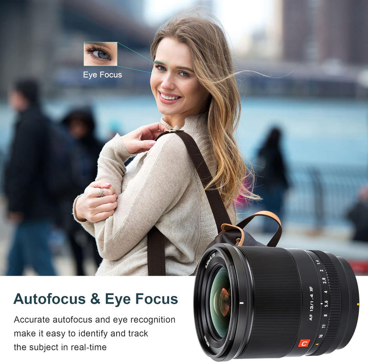 VILTROX 13mm f/1.4 F1.4 XF Autofokus Objektiv Ultraweitwinkel APS-C AF Objektiv Kompatibel für Fujif