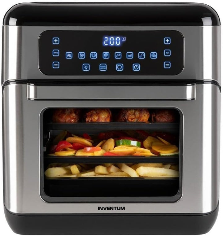 Inventum GF1200HLD Mini Oven 12L 1500W Zwart/RVS