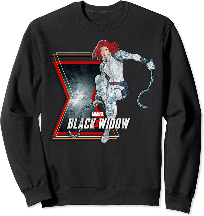 Marvel Black Widow Stun Logo Sweatshirt