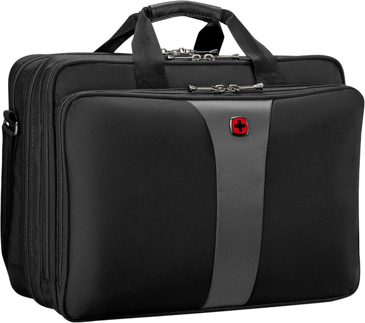 WENGER Legacy 17 Laptop-Tasche zum Umhängen, Notebook bis 17 Zoll, Aktentasche, Organizer, 26 l, Dam