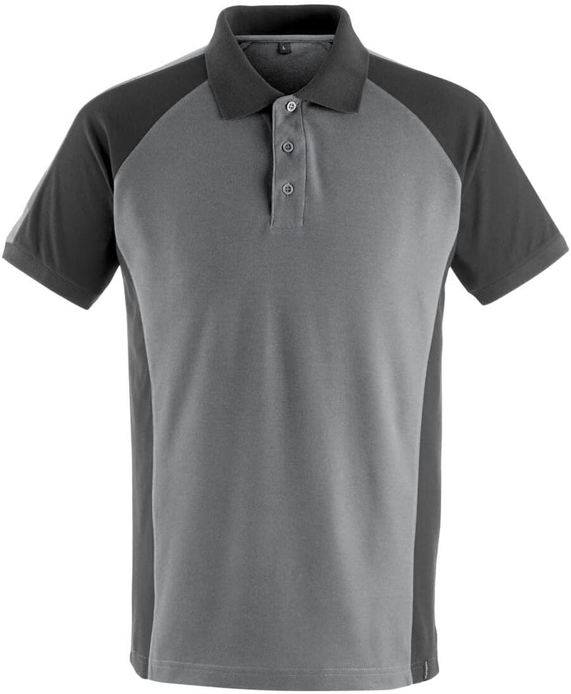 Mascot 50569-961-88809 Unique Bottrop Premium Performance Moderne Passform Polo-Shirt, Anthrazit/Sch