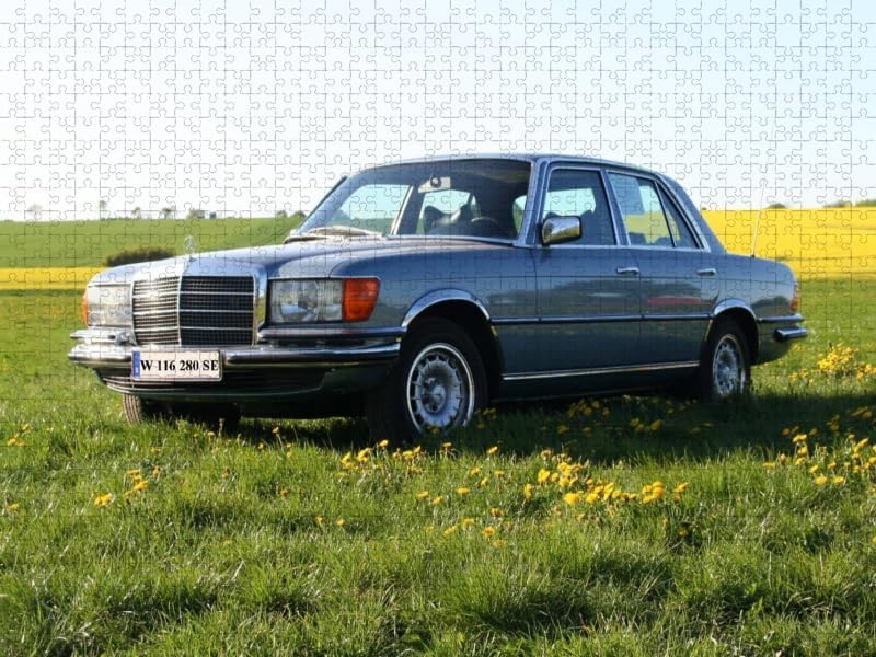 CALVENDO Puzzle Mercedes Benz 1000 Teile Lege-Grösse 64 x 48 cm Foto-Puzzle Bild von Anja Bagunk, 10