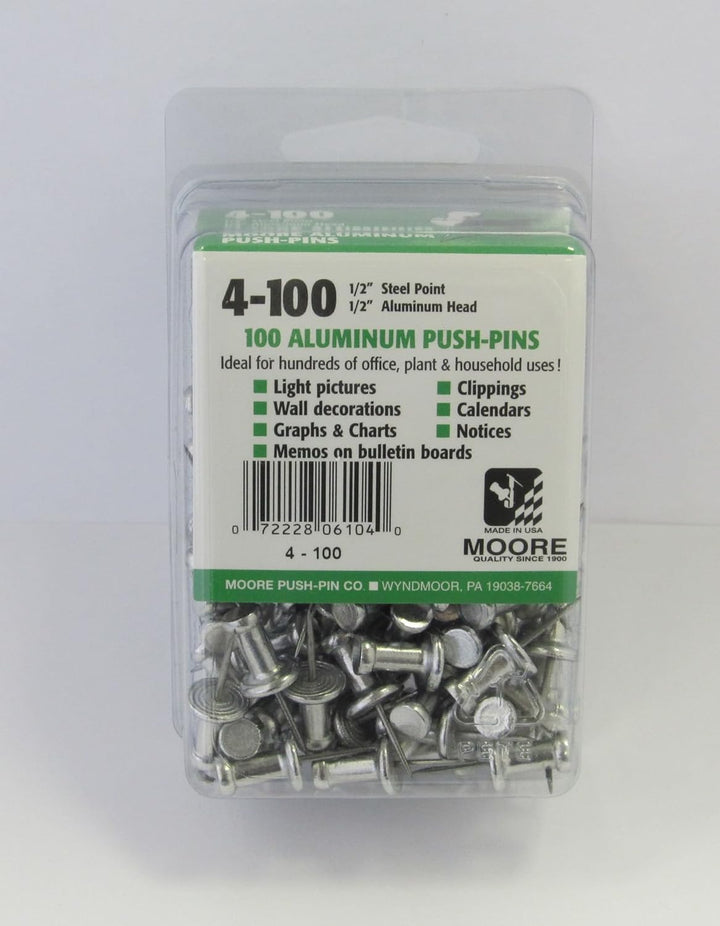 Moore Pinnadeln aus Aluminium, 4-100