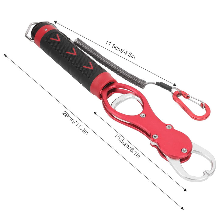 Fish Controller Scale Aluminiumlegierung Fishing Grabber Handhabungs- und Wägewerkzeug Fish Lip Grip