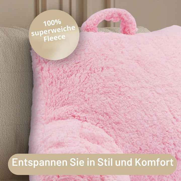 Rückenkissen mit Armlehnen, Abnehmbares Memory Foam Lendenstützkissen, Bettsitzkissen Ideal zum Lese