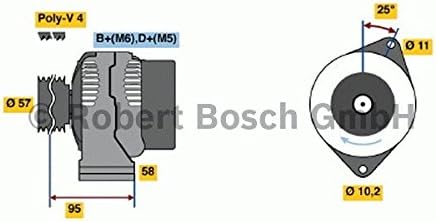 BOSCH 0986049111 Generator
