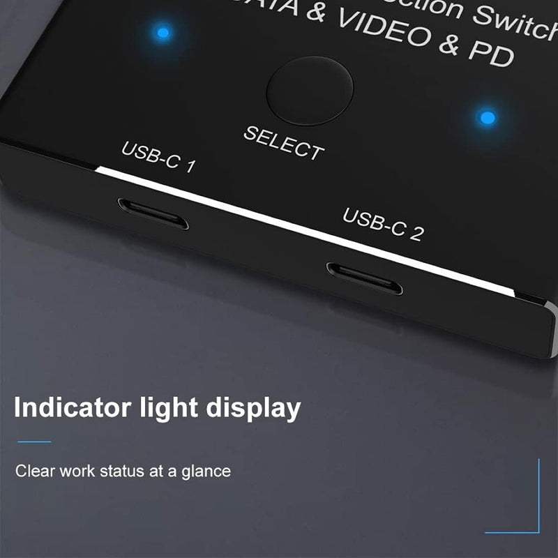 ChenYang CY PD 8K@30hz 100W 10Gbps USB-C Typ-C Bi-Direction Switch MST 1 bis 2 Hub Unterstützung von