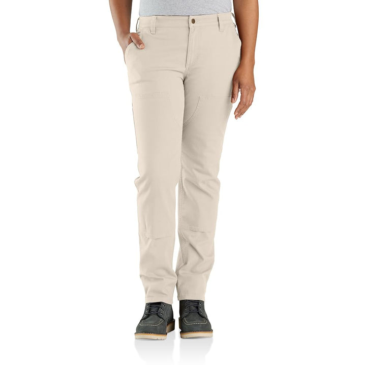 Carhartt Damen Rugged Flex Loose Fit Canvas Double-Front Work Pant Hose 24 Lang Natürlich, 24 Lang N