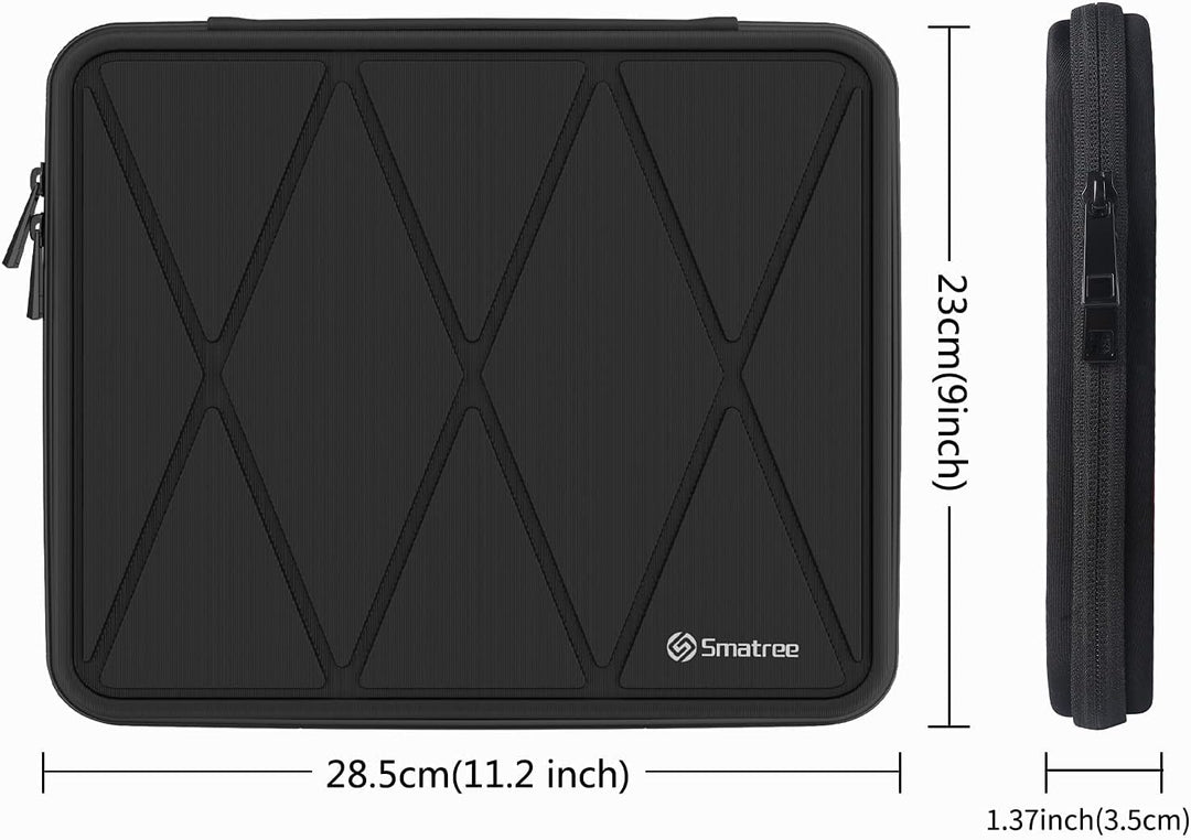Smatree 11 Zoll Hartschalen für 2022 iPad Air 10,9 Zoll, Tablet Tragetasche Kompatibel mit iPad Pro