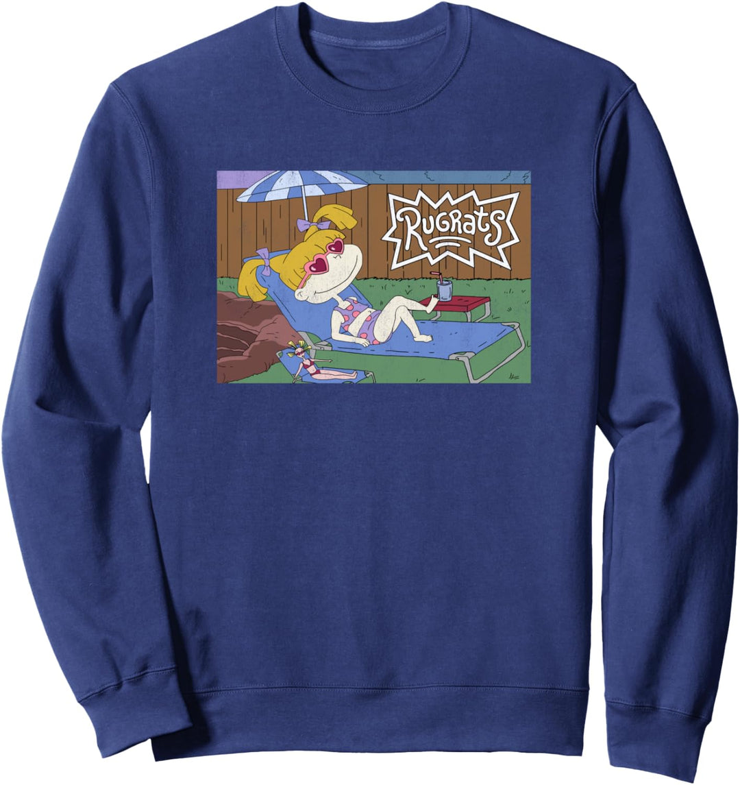 Rugrats Angelica Relaxing Logo Sweatshirt