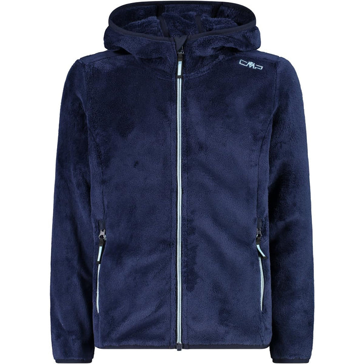 CMP Kinder High Loft Jacke Fleecejacke Fleecepullover 116 B. Blauer Anis, 116 B. Blauer Anis