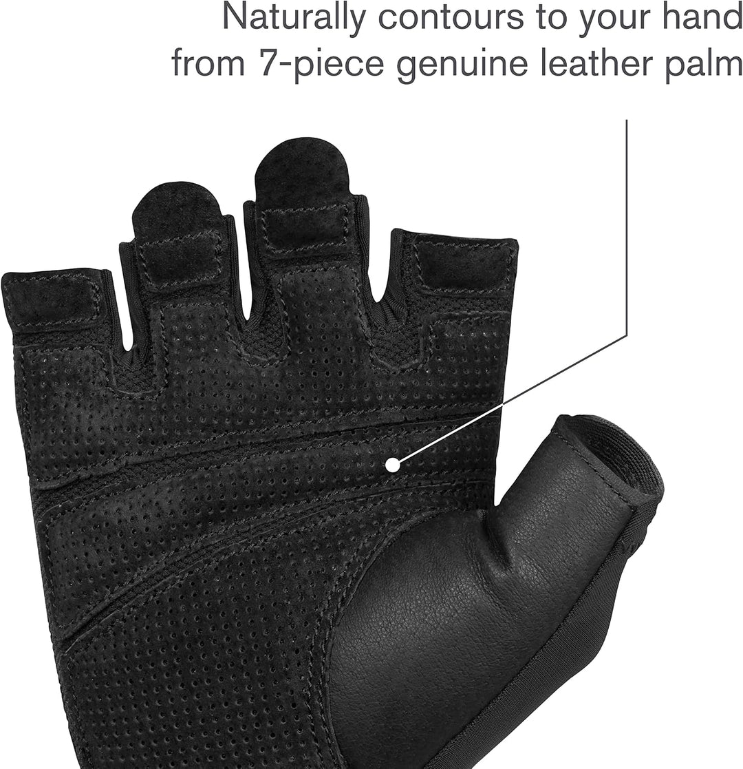 Harbinger Flexfit 2.0 Gewichtheber-Handschuhe – Natürliche Handbewegung M Rot, M Rot