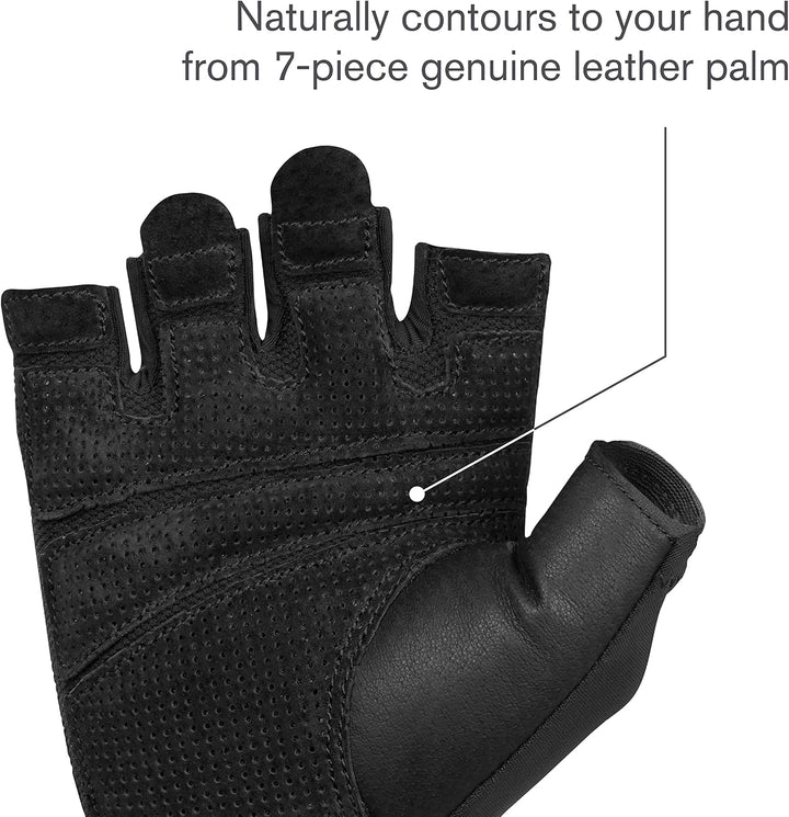 Harbinger Flexfit 2.0 Gewichtheber-Handschuhe – Natürliche Handbewegung M Rot, M Rot