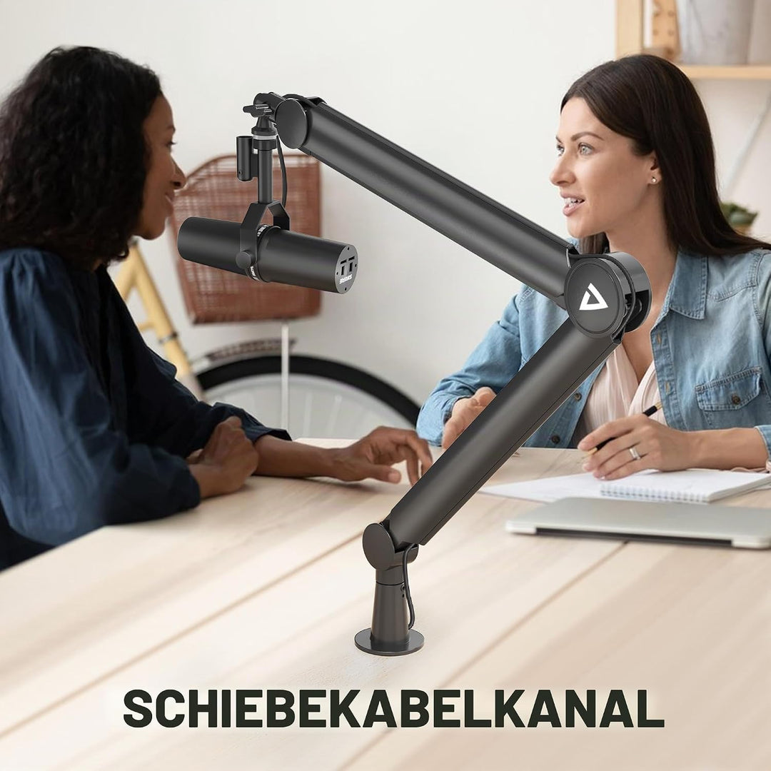 THRONMAX S8 Mikrofon arm, Mikrofonständer für Game Streaming und Broadcasting, Stabiler und universe