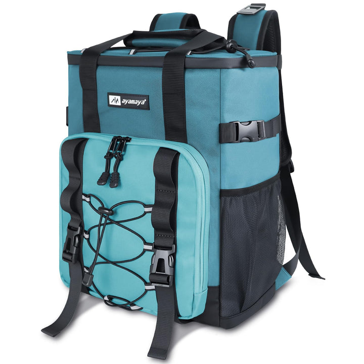 Kühlrucksack 30L/20L Kühltasche Rucksack Gross Faltbar, 40/24 Dosen Kühl Rucksack Gross Thermo Rucks