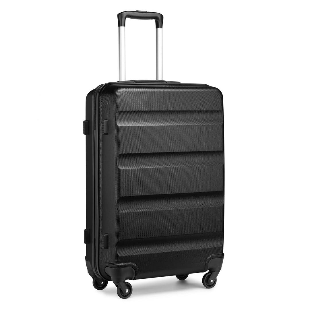 KONO Trolley Koffer Mittelgross Koffer L Hartschalenkoffer Reisekoffer mit Rollen und TSA Schloss Le