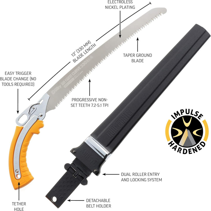 Silky Gunfighter Curve Professional 330 mm