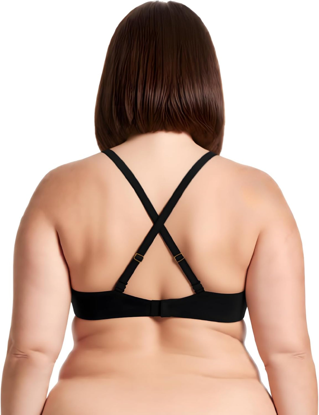 Curve Muse Damen Übergrösse Vollständige Abdeckung Bügel vorne schliessen BHs-1PK oder 2PK 70B Schwa