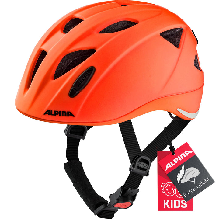ALPINA XIMO L.E. - Leichter, Sicherer & Bruchfester Fahrradhelm Mit Optionalen LED-Licht Für Kinder