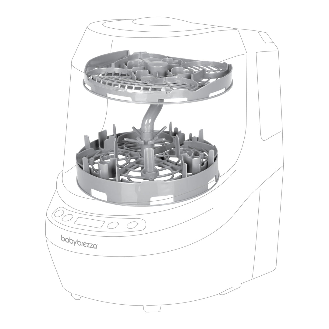 Baby Brezza Bottle Washer Pro Einsatz für Milchpumpen – Kompatibel mit Wearables, Sammelbehältern, V