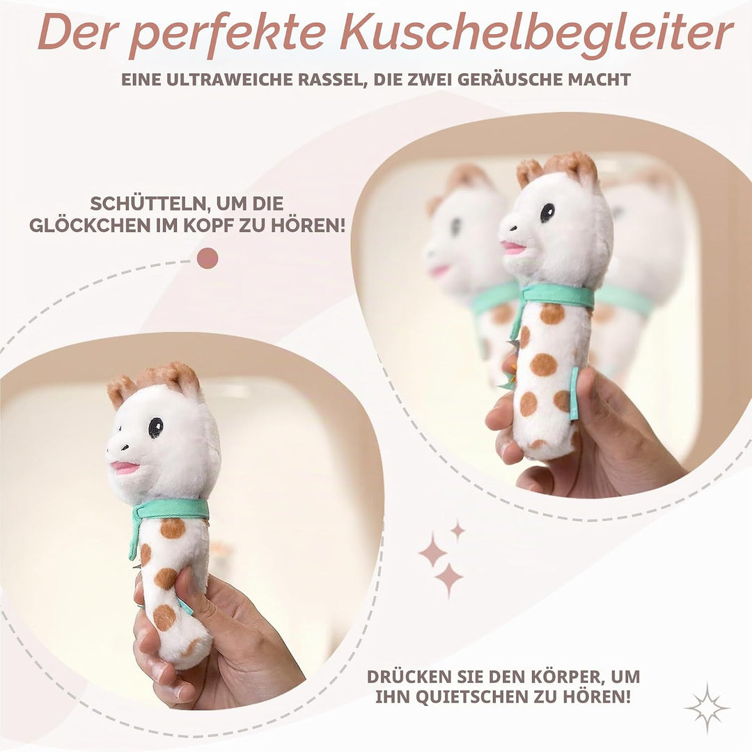 Sophie die Giraffe Geschenkset zur Geburt Sophiesticated Rassel Pouet 00012 The Sweety Geschenkset E