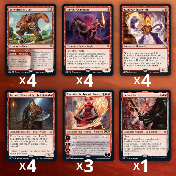 Magic The Gathering Cavalcade Charge Challenger 2020 Deck, Cavalcade Charge