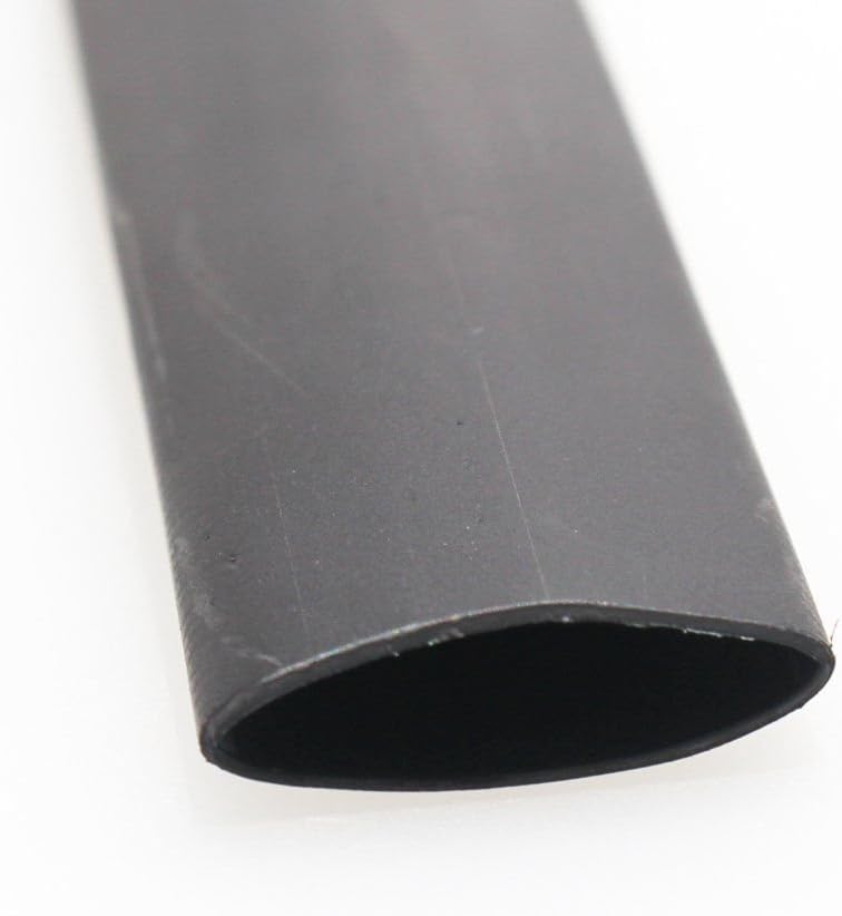 Schrumpfschlauch 2:1 Schwarz Auswahl aus 13 Grössen und 4 Längen Meterware (25mm Innen, 10m) 25mm In
