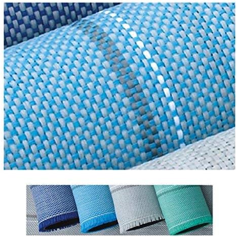 Bestlivings Picknickdecke, Vorzeltteppich, Campingmatte Grösse: 300x250cm, Auswahl: blau - ozeanblau