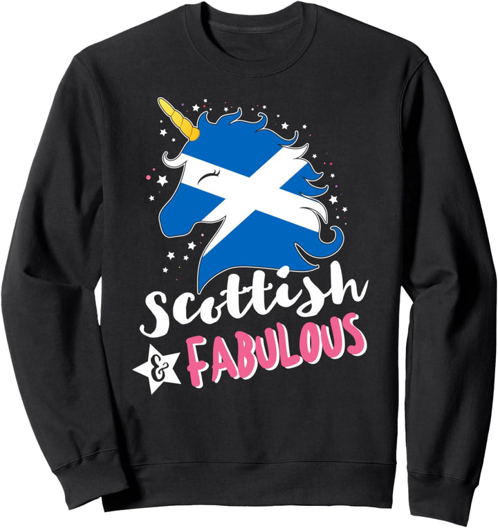Scottish Unicorn Scotland Flag Sweatshirt