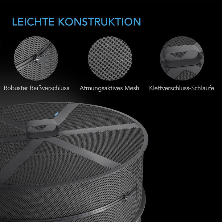 AC Infinity Kräuter-Trockengestell, 4-lagiges Hängenetz für Pflanzen, Samen und Knospen, 45,7 cm Dur
