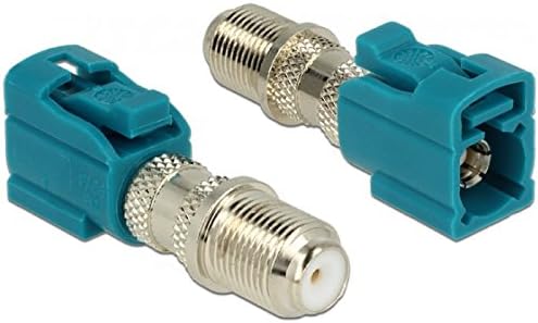 Delock 89464 Adapter FAKRA Z Buchse auf F Buchse