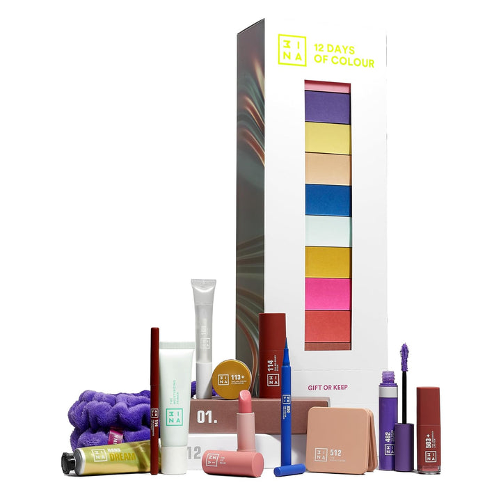 3INA MAKEUP - 12 Days of Color - Adventskalender Beauty 2023 - Adventskalender Kosmetik - Limited Ed