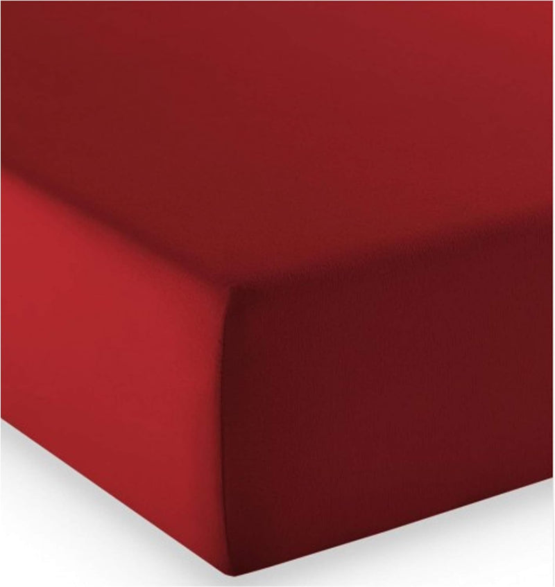 fleuresse 1119 XXL Jersey Stretch Spannbetttuch (96% Baumwolle, 4% Elasthan), mit Rumdumgummizug, Ök